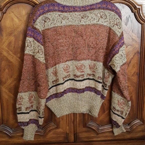 Vintage Krizia Maglia Mohair & Metallic Sweater 42 - Picture 6 of 9
